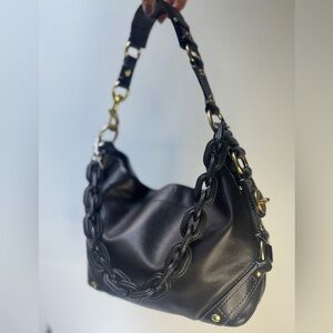 Coach Carly Heavy duty leather purse With Gold tone Hardware 10615